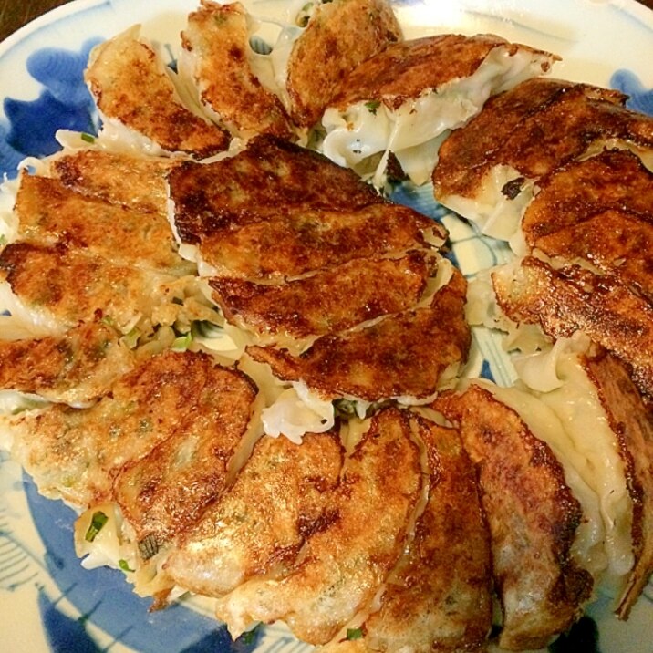 ジューシー☆キャベツの焼き餃子